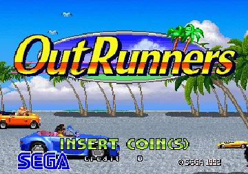 OutRunners (Japan) screen shot title